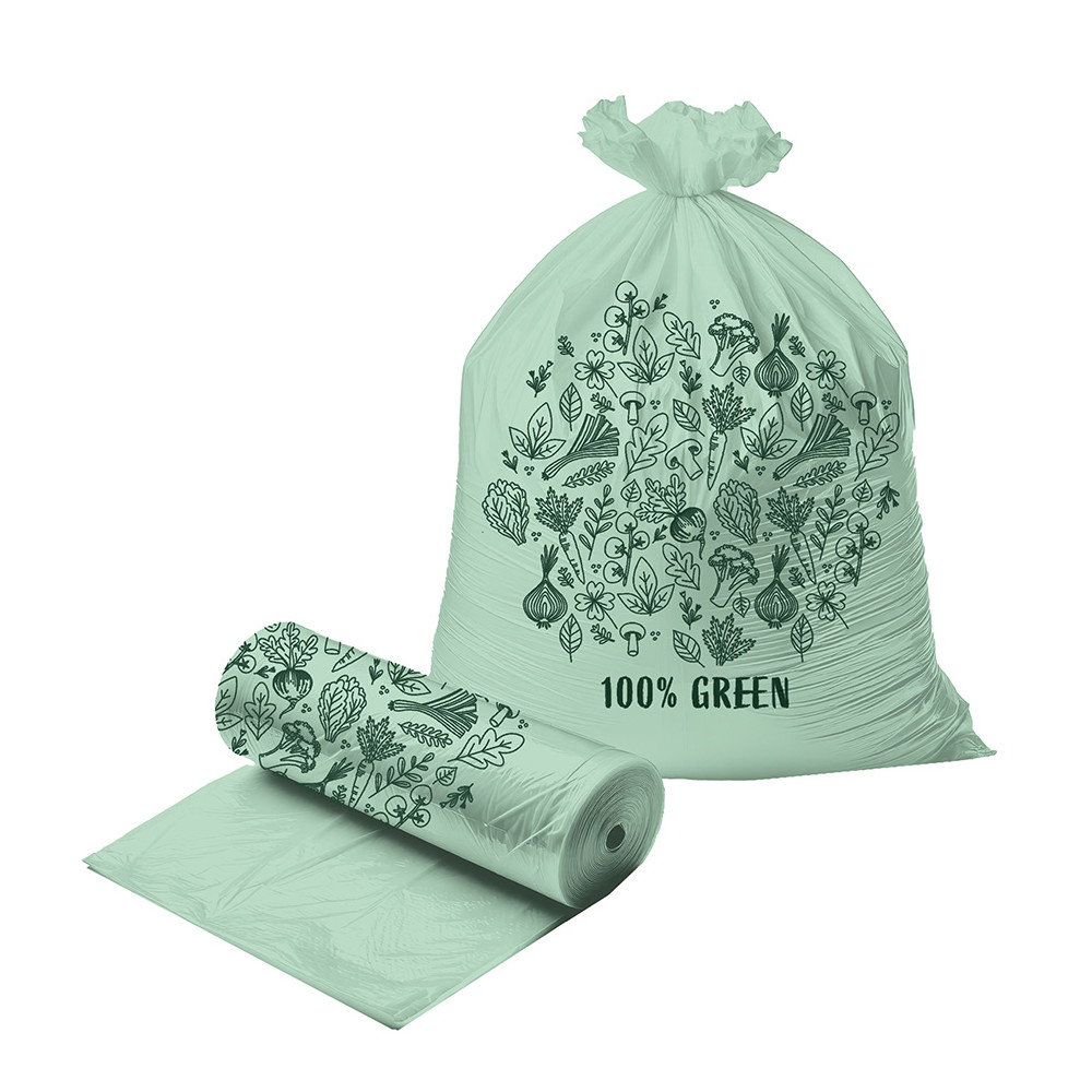 Lot de 25 sachets compostables