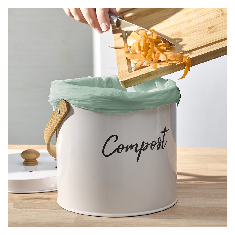 Lot de 25 sachets compostables