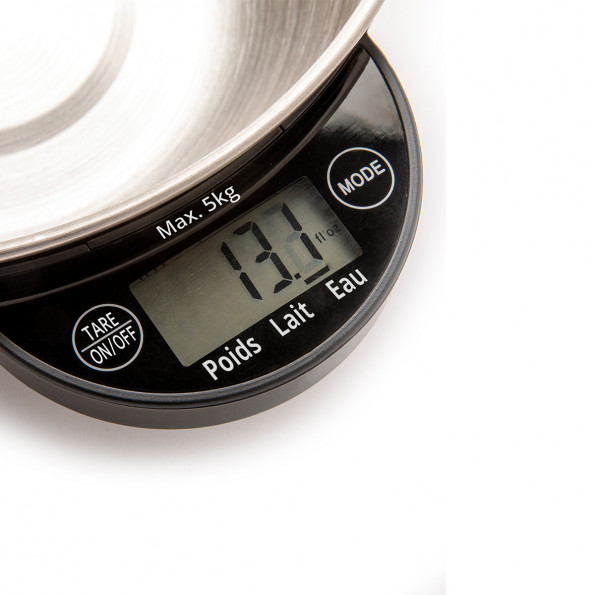 Balance digitale avec bol amovible