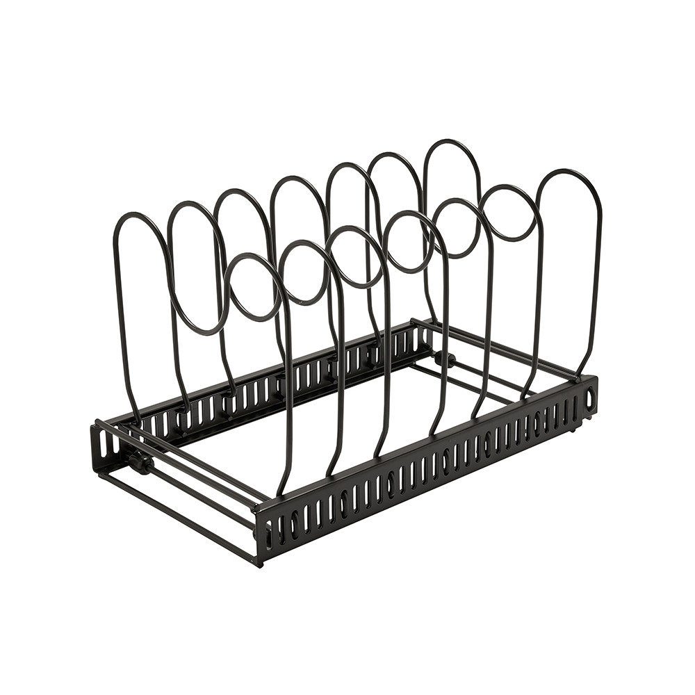 Range-poêles et couvercles ajustable