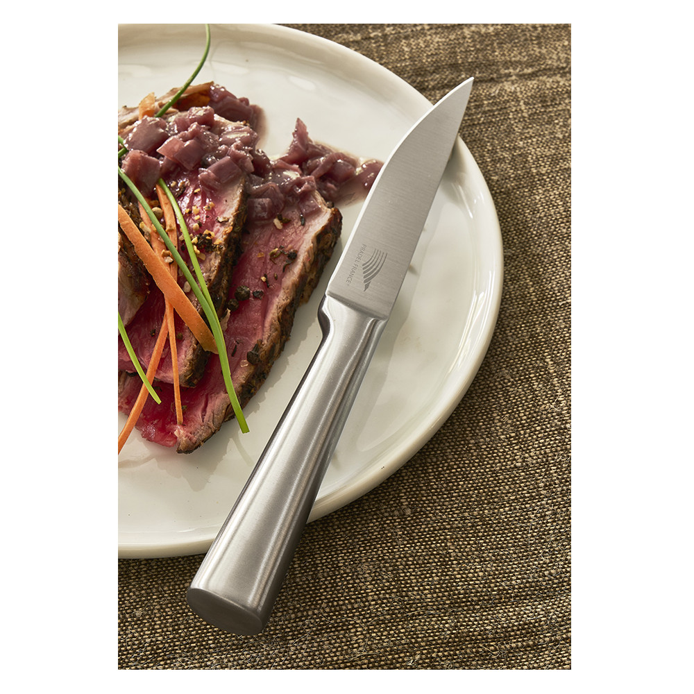 Set de 6 couteaux à steak tout inox