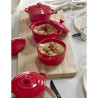Lot de 4 mini-cocottes