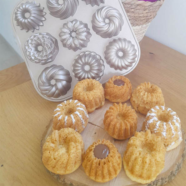 Moule 9 mini kouglofs