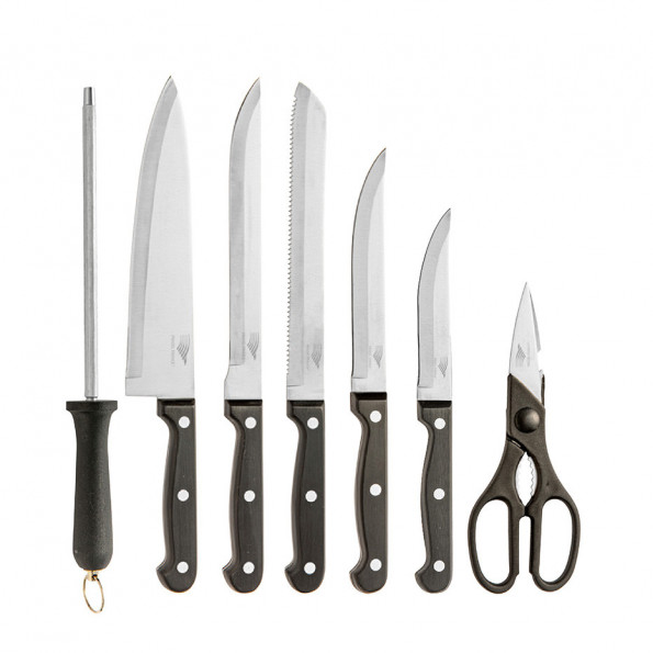 Bloc de couteaux 15 pièces