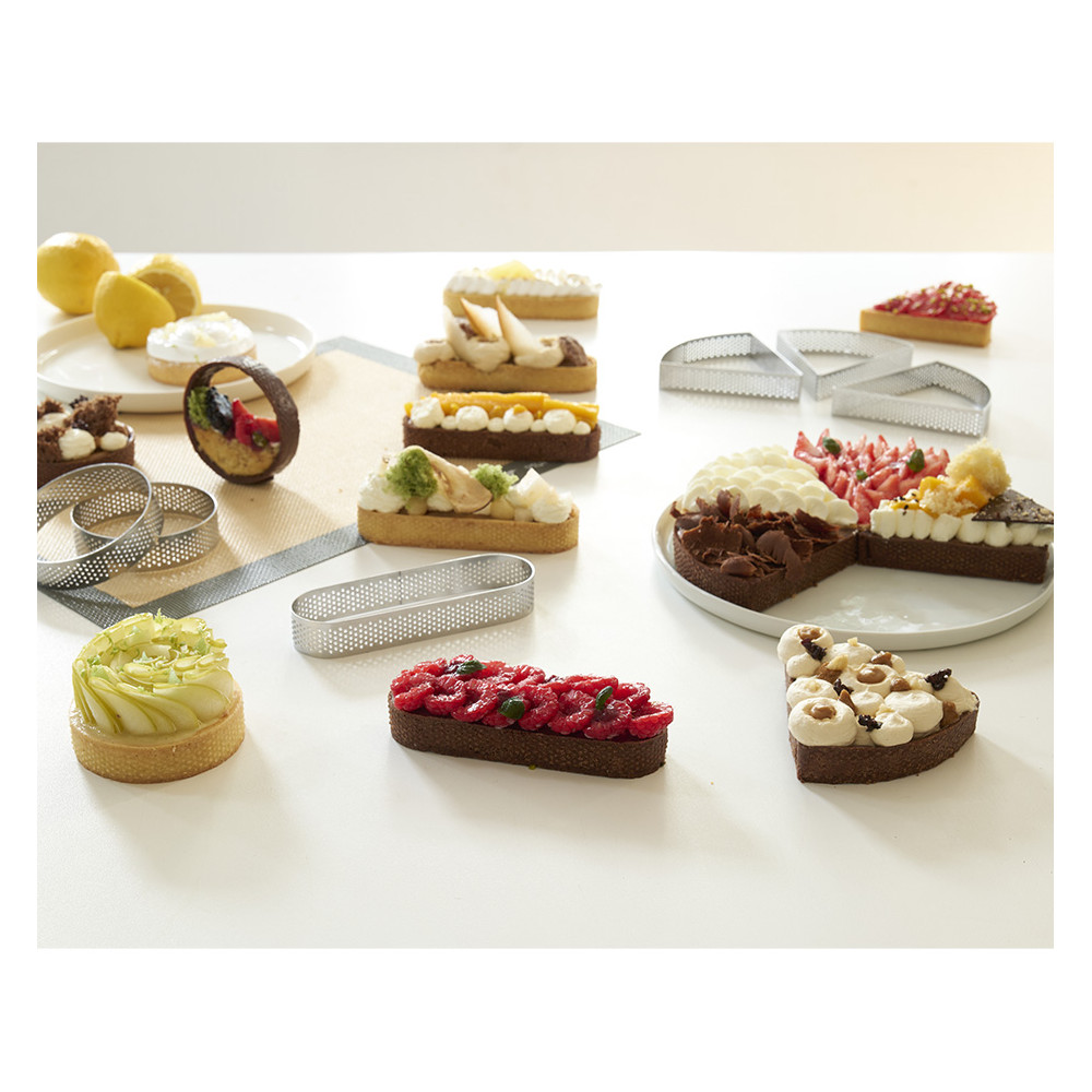 6 cercles pétales perforés