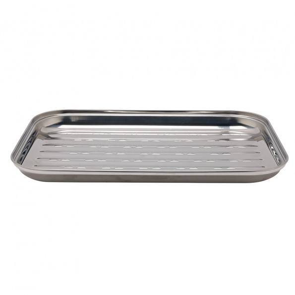 Plat barbecue perforé