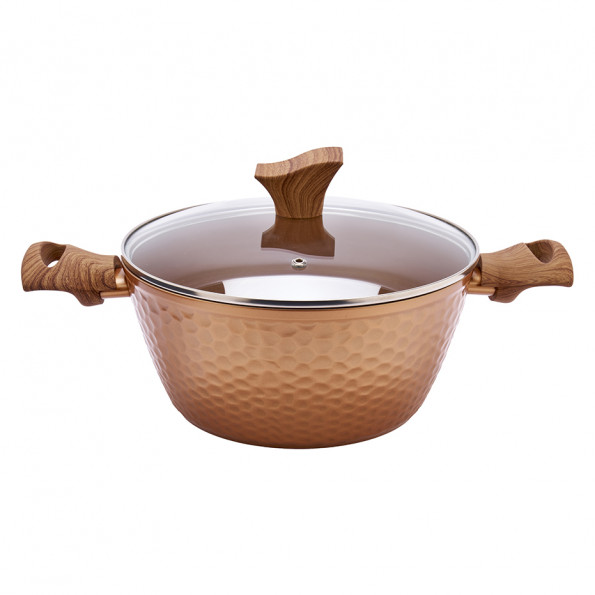 Batterie de cuisine 7 pièces "Martelé"