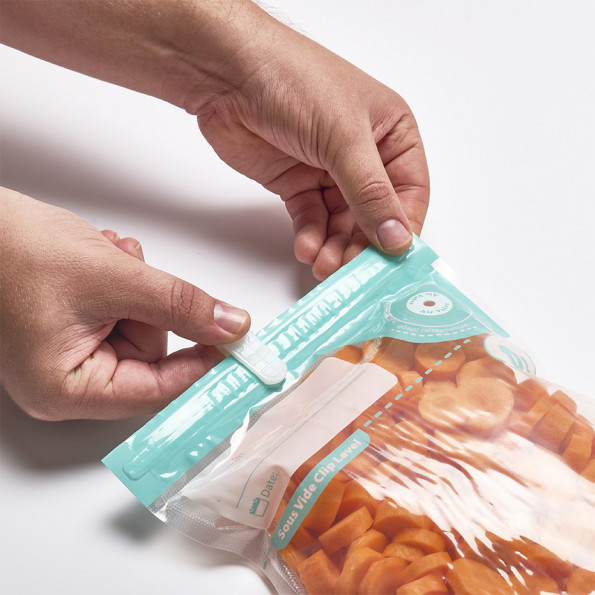 Lot de 10 sachets de conservation avec valve