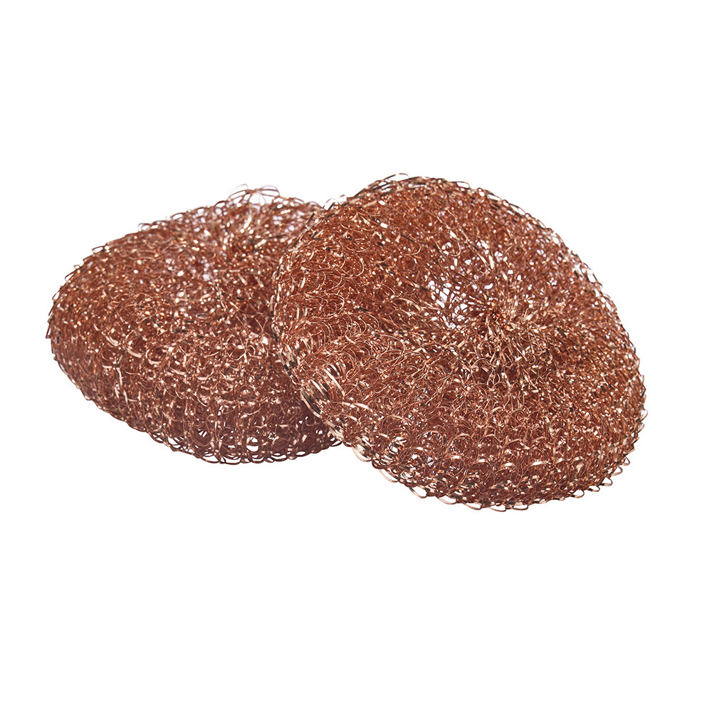 Lot de 2 boules en fils de cuivre