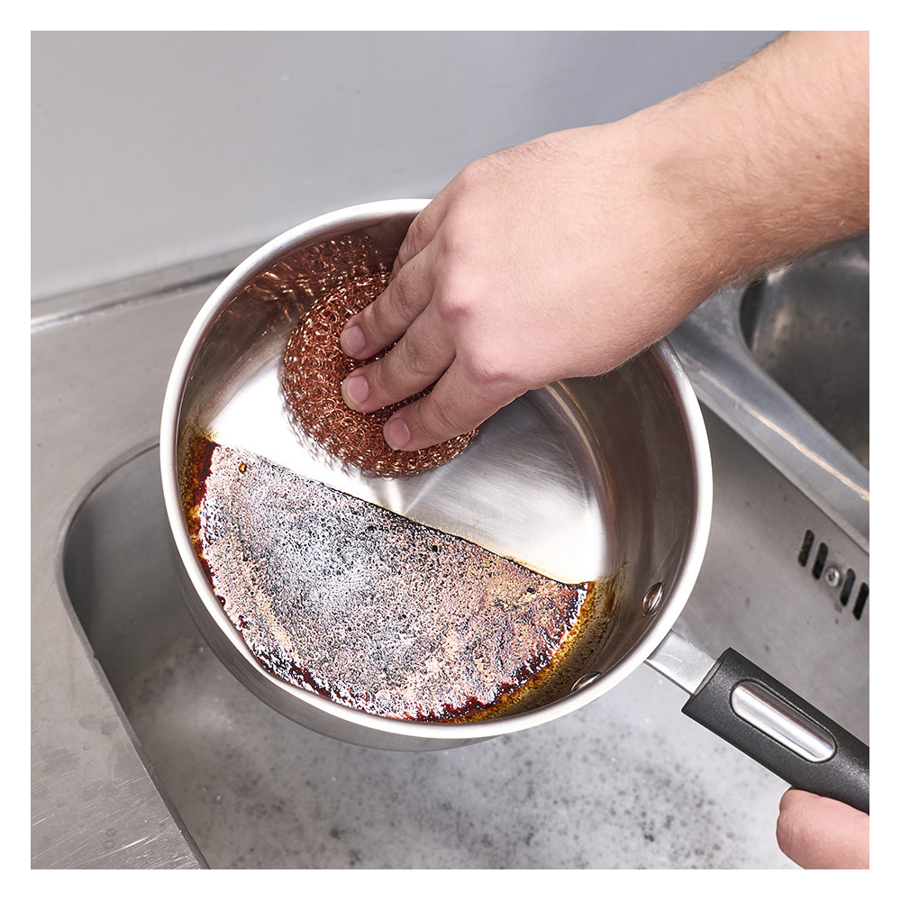 Lot de 2 boules en fils de cuivre